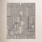 Gansett Modern Geometric, Tan/Brown Area Rug