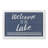 Set of 2 23.63-inch Long Wooden Lake Themed Signs