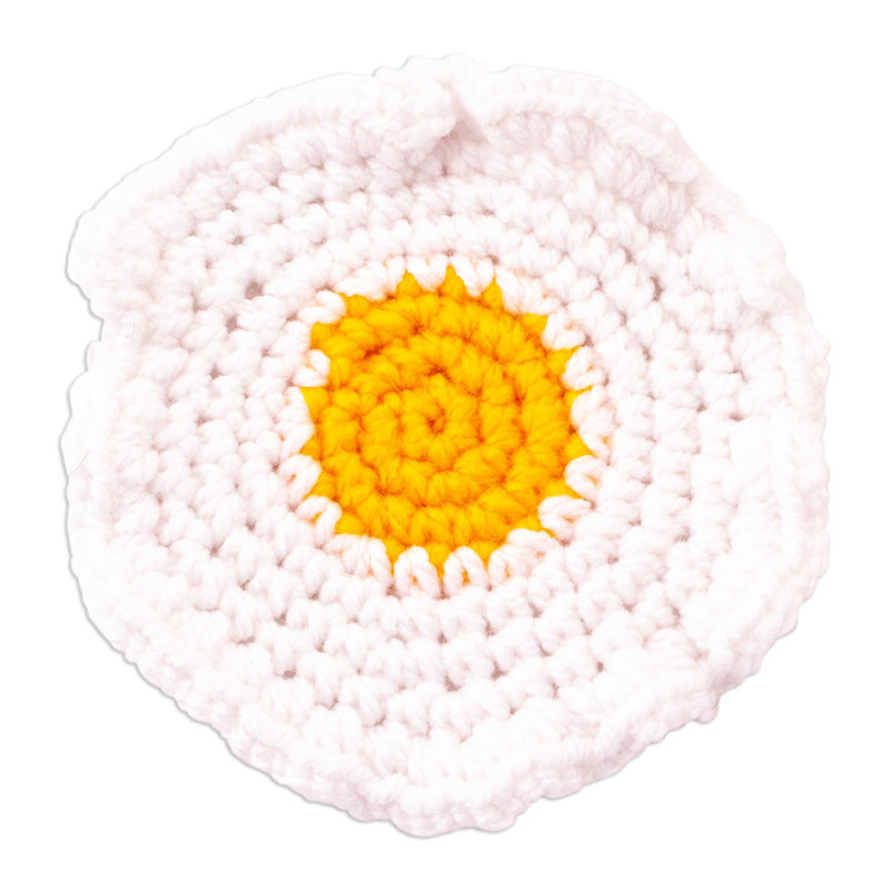 Polyester Round 4 Piece Coaster Set