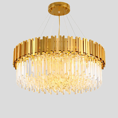 Mckay 12 - Light Crystal Chandelier