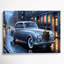Transport, voitures de luxe classiques, art mural sur toile grise-152775814