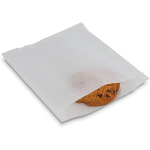 Bag Tek 10 x 9 Double Open Bags, 100 Large Deli Paper Sheets - Disposable, Greaseproof, Black Paper Deli Wrap Liners, for Snacks, Cookies, and