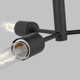 Leto 3 Light Semi Flush Mount