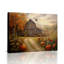 Cadre d'automne tendu sur toile d'automne-2018609379