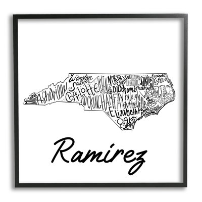 North Carolina State cmw-061 Personalized Wall Art