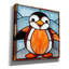  Art graphique sur toile, "Penguin" par Rich Monet, 18 po x 18 po