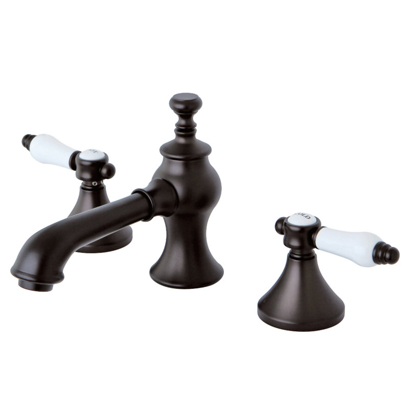 Robinet de salle de bain espacé Kingston, Bronze huilé