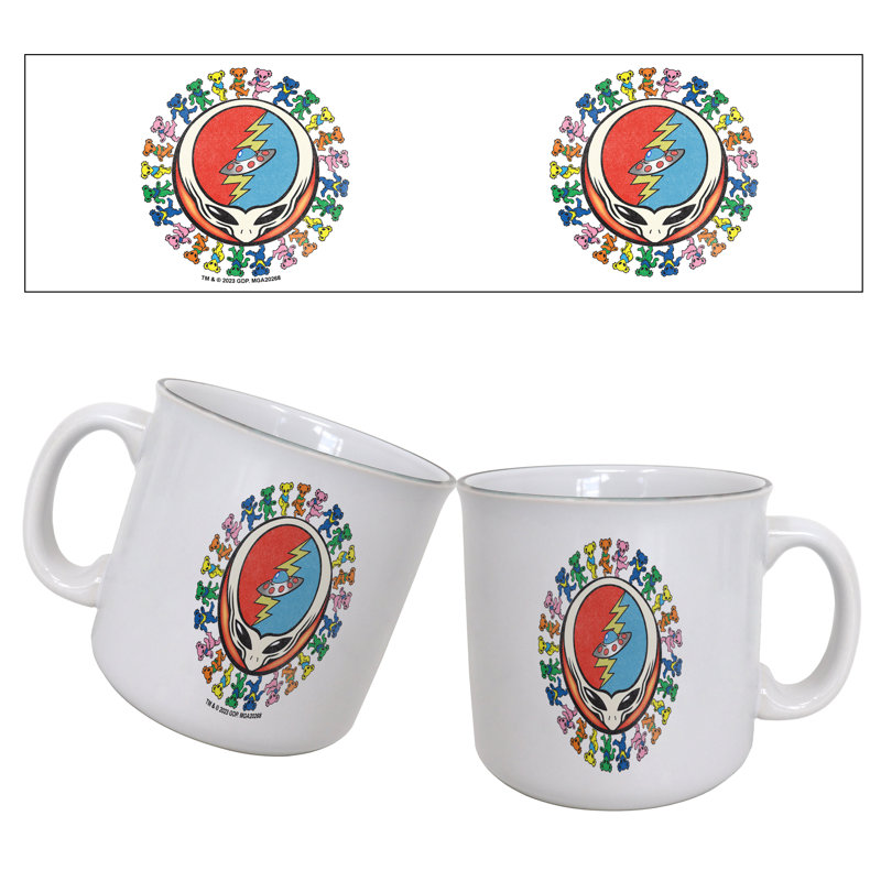 Grateful Dead - logo ovni 20 oz. Tasse de camping