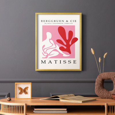 Matisse Cxxiv, reproduction encadrée - bois massif