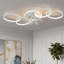 24.41'' Geometric Multi-Ring Ceiling Fan With Light