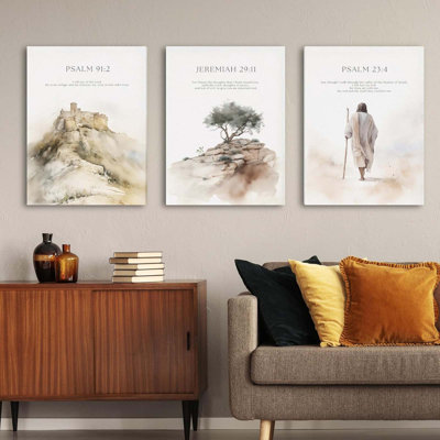 3 Piece Wrapped Canvas Print