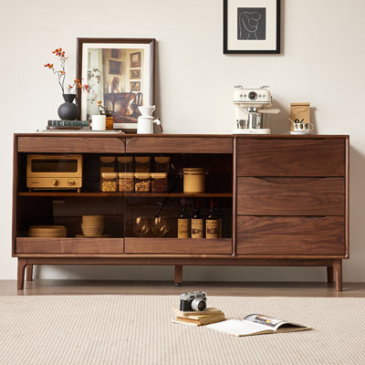 Buffet haut de gamme rétro et minimaliste