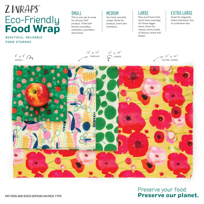 Z Wraps Food Storage Container