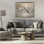 Cadre flottant Mallard Ducks over Pond, design par Susan Arnot-74315751-74315750