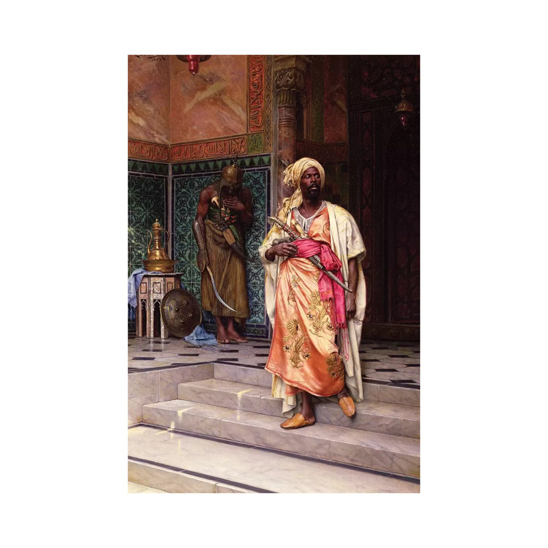The Answer, 1883 by Ludwig Deutsch - Wrapped Canvas Painting, 66.04 cm H x 45.72 cm W