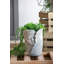 Ensemble de 2 pots de fleurs décoratifs 6,5 x 6 x 8,5 po
