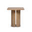 Table d'appoint carrée à piédestal 22 po Flickinger