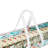 Wrapping Paper Storage - 2 Organizers for 50 Rolls of Gift Wrap - Clear Totes with Handles for Holiday, Christmas, or Any Occasion-545497085