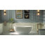 71" Freestanding Soaking Solid Surface Stone Resin Bathtub with Integrated Overflow and Pop-up Drain-120785881-127331731