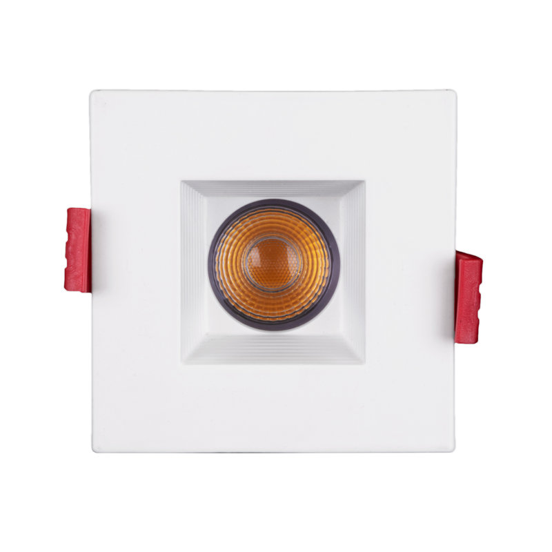 Dimmable Square Flush Mount, 2700K