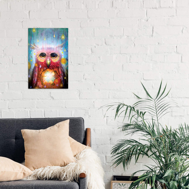 Ancient Rain - Wrapped Canvas Painting, 66.04 cm H x 45.72 cm W x 1.91 cm D