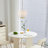 4 - Light Gold Single Chandelier