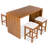 5 Piece Outdoor Bar Set