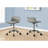 Contemporary 'S Chair - Grey, Padded Seat, Ergonomic, Adjustable Office For 360-Degree Swivel