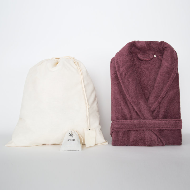 Peignoir de la collection Shally, S, Rouge
