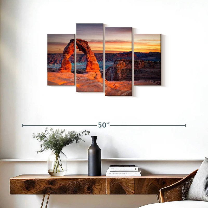 Alvord Delicate Arch In Utah, H 22 po x l 36 po