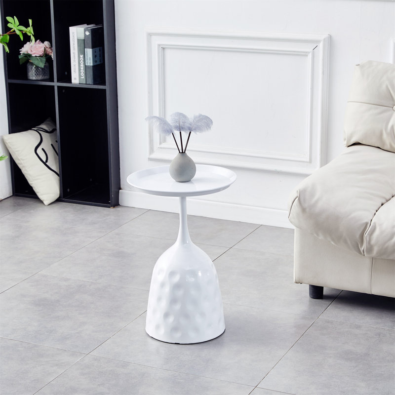 Table de chevet Evester, Blanc