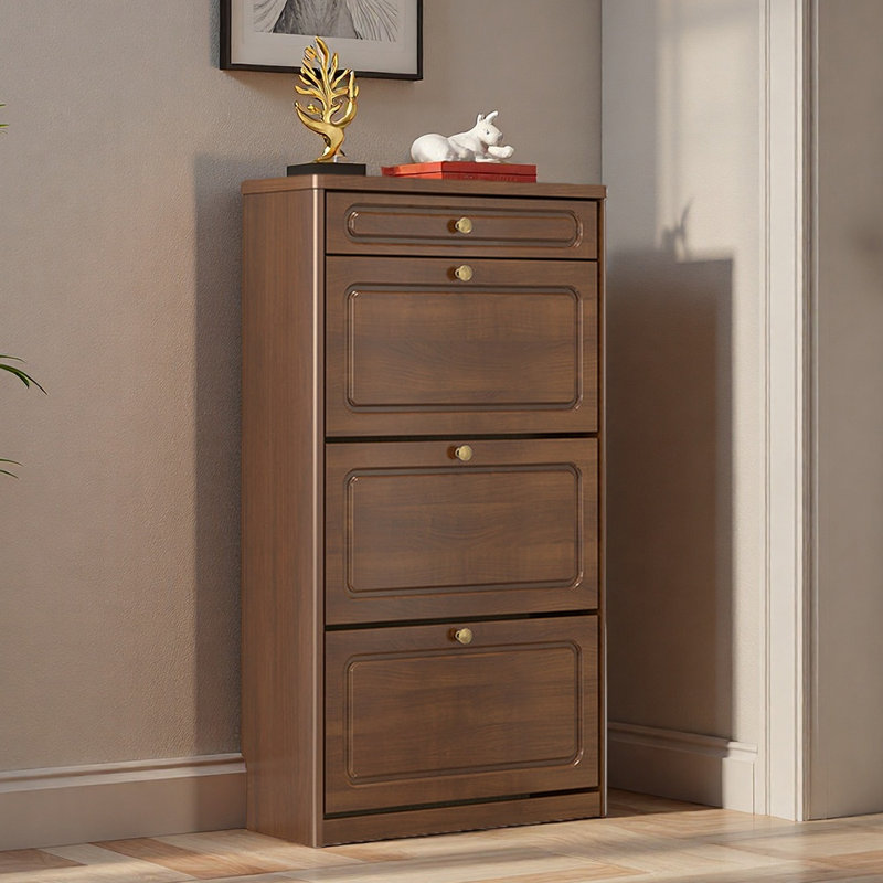 Fashionable home storage shoe cabinet, 47.24" H x 15.75" W x 9.45" D