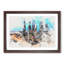 Moscow Russia Skyline - Framed Print-56891024-56891025