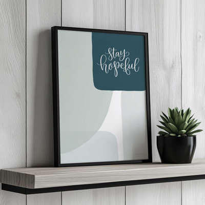 «Stay Hopeful» par Imperfect Dust, reproduction d'art