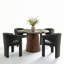 Ensemble de salle à manger 5 pièces Mid-Century-1078861058
