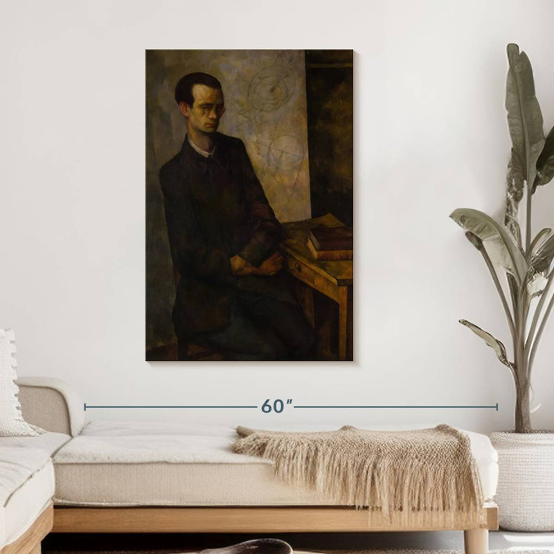 Le Mathématicien, 45" H x 30" W