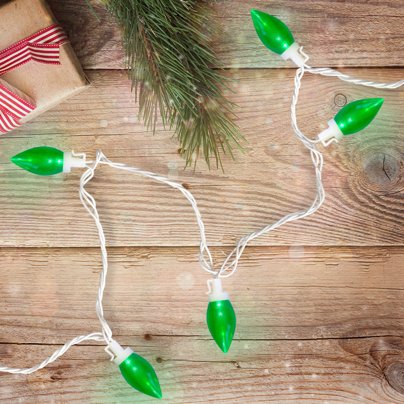 25 lumières de Noël, Vert