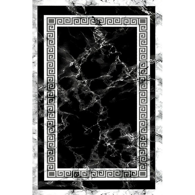 Luxurious Area Rug, 4.0 x 5.9 Feet, 100% Polyester, 650 GSM | 3D Digital Print, Non-Slip PVC Dot Backing, Pile Height: 0.3 Inches | Machine Washable, Perfect for Living Room, Bedroom & Kids’ Play Areas