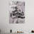 Stunning Banksy Tempered Glass Painting, 17.7 x 25.6 inches | 100% Tempered Glass, Thickness: 0.16 inches | Perfect for Modern Home Decor, Unique Art Piece, Ideal for Living Room & Office Spaces