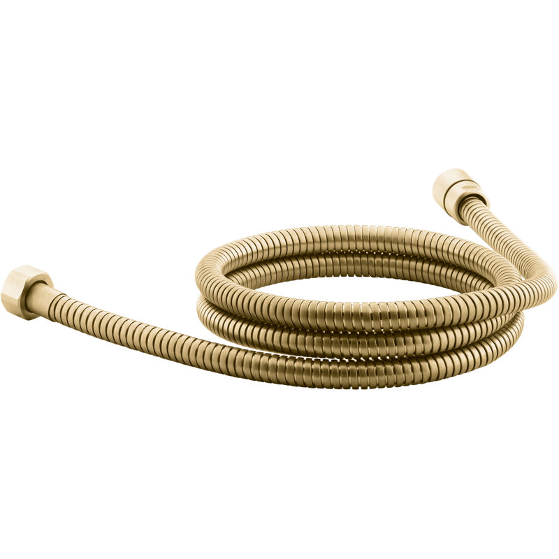 Mastershower Shower Hose, Vibrant Brushed Modern Brass