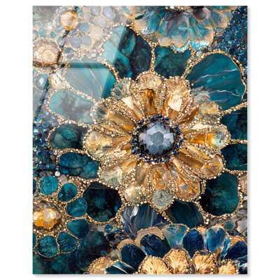 Décoration murale Geode IV Opulent Geode IV par Art Remedy, prête à être accrochée