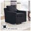 Fauteuil d'appoint pivotant à 360 ° Teddy-1318894118