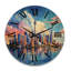 Horloge murale en bois massif Marialyce-1593214358