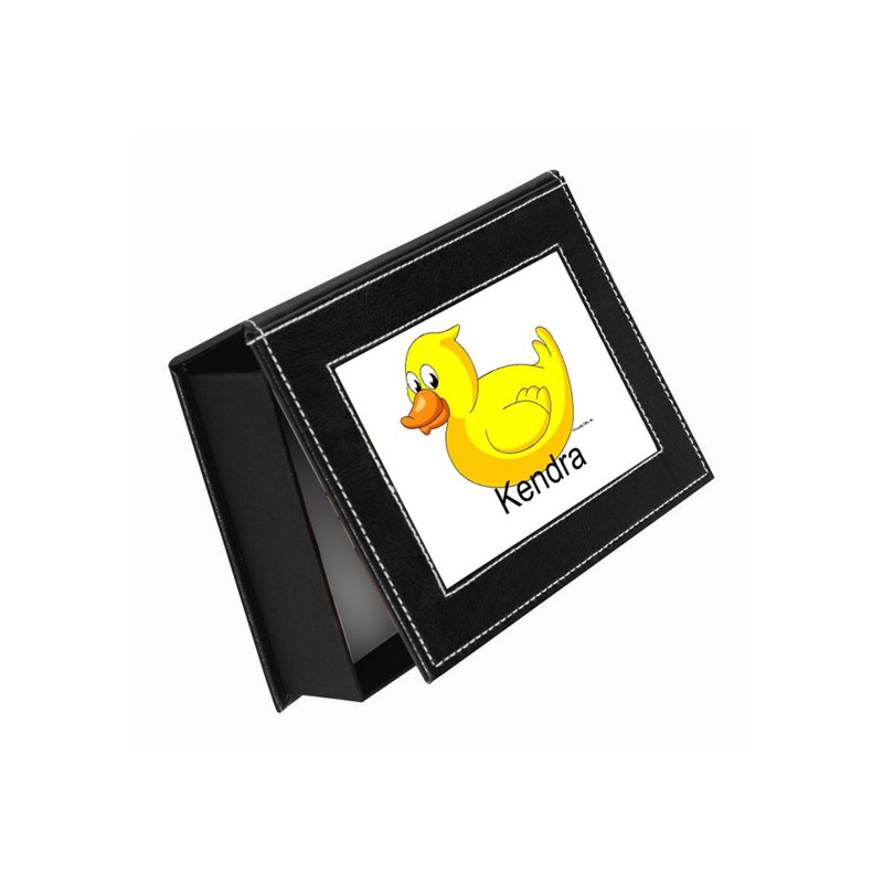Faux Leather Memory Box