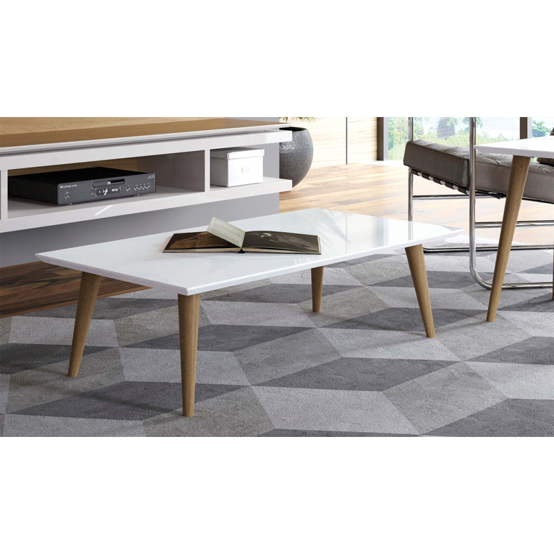 Table basse blanche Utopia