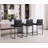 London Stackable 26" Seat Height Barstool Set