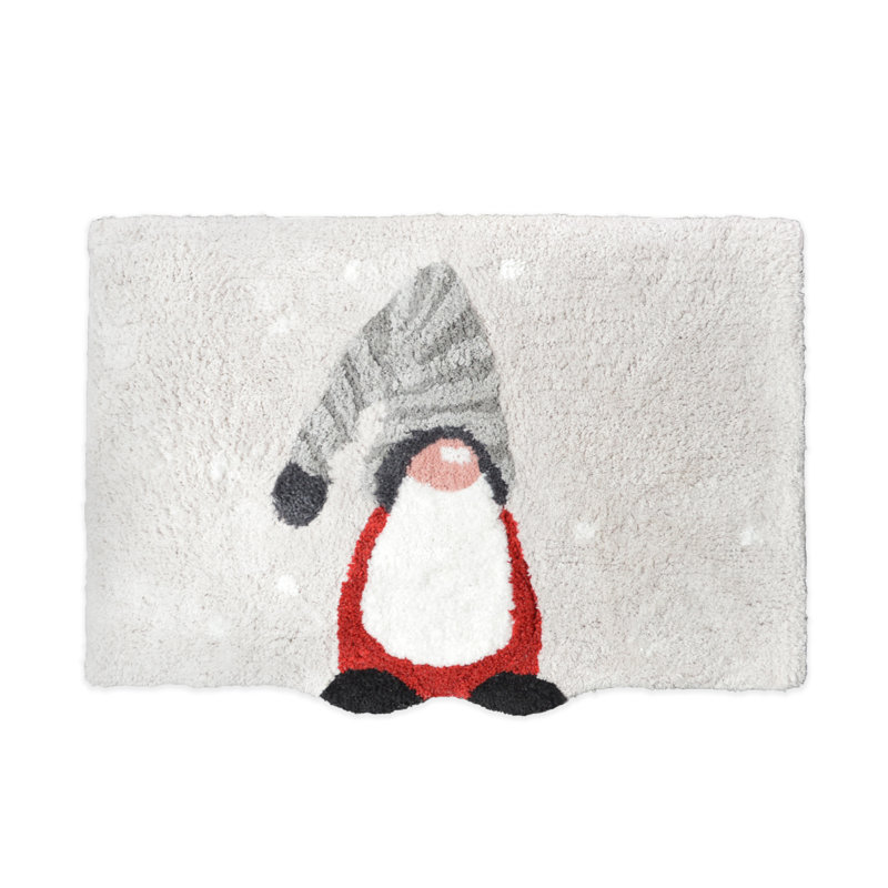 Klemme Gonk Christmas Rectangle Bath Mat