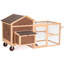 Darrant 50 Square Feet Chicken Coop with Nesting Box For Up To 15 Chickens