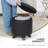 Upholstered Storage Ottoman, PU Leather Button Tufted Footrest Round Footstool With Removable Bin-107234580