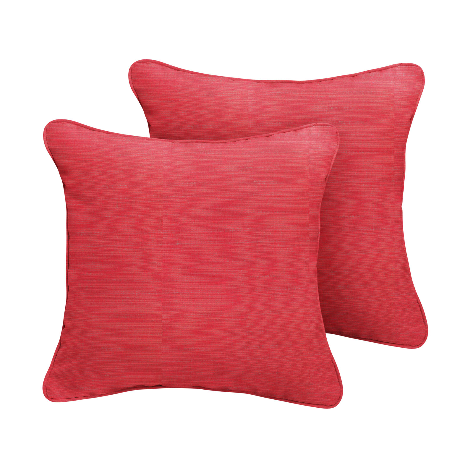 Hansah Indoor/Outdoor Throw Pillow, Sunbrella Canvas Macaw, 16" H x 16" W x 6" D